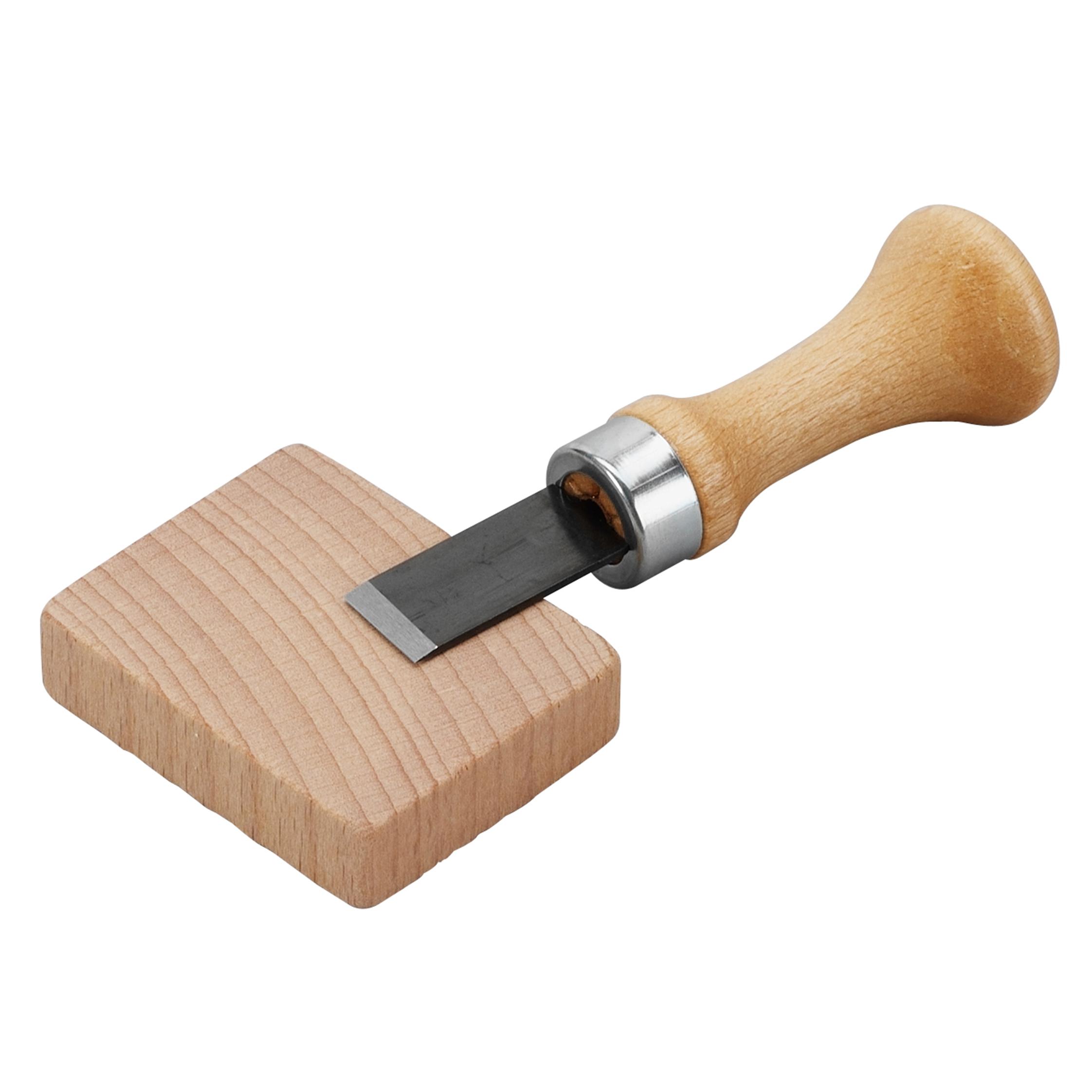 Bernina Buttonhole Cutter with Wooden Block Frank Nutt Sewing