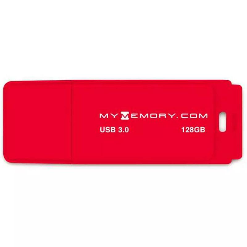 MyMemory 128GB USB 3.0 Flash Drive 25MB/s - Red