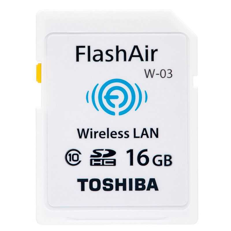 Toshiba 16GB FlashAir WiFi SD Card - 10MB/s