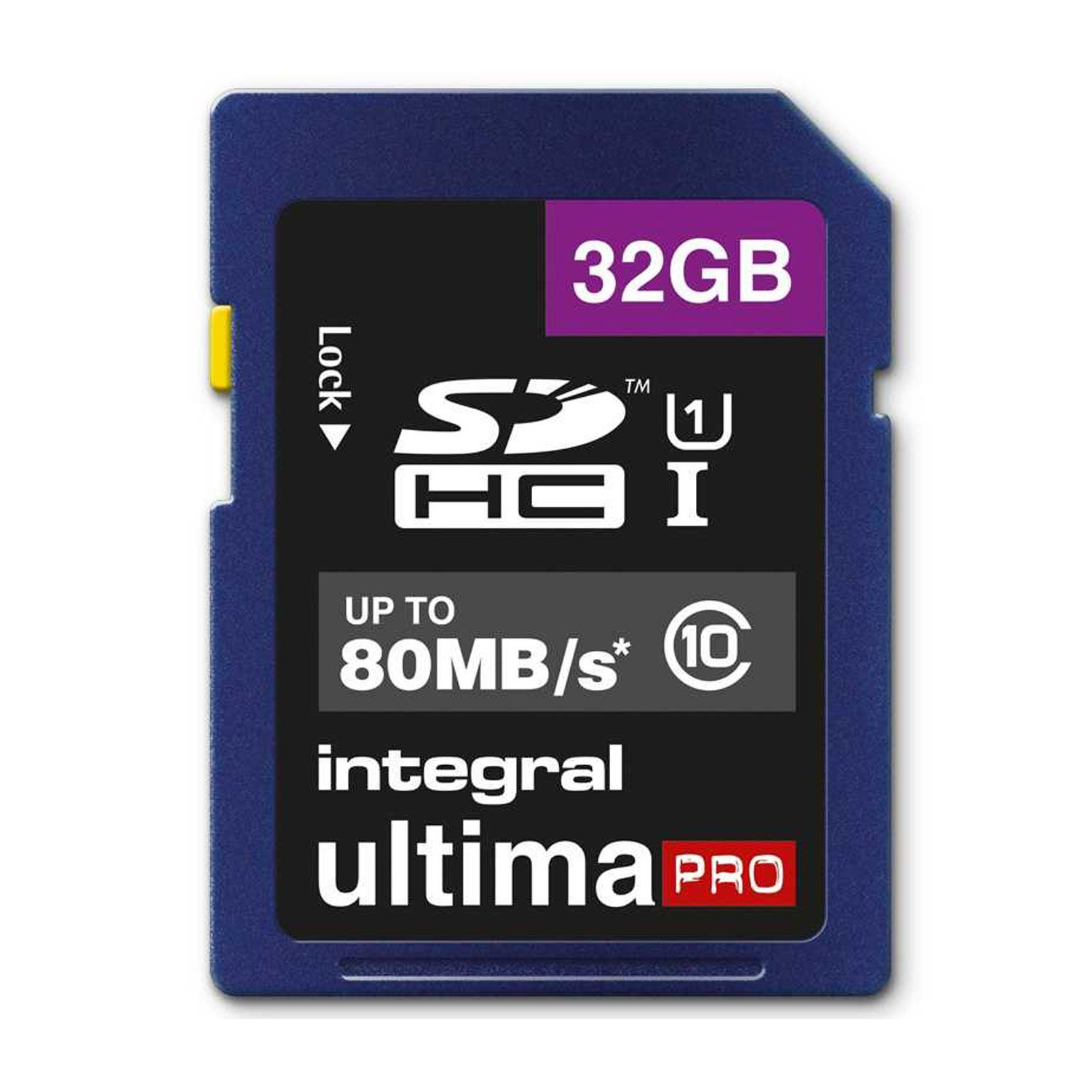 Integral 32GB Ultima PRO SD Card (SDHC) - 80MB/s