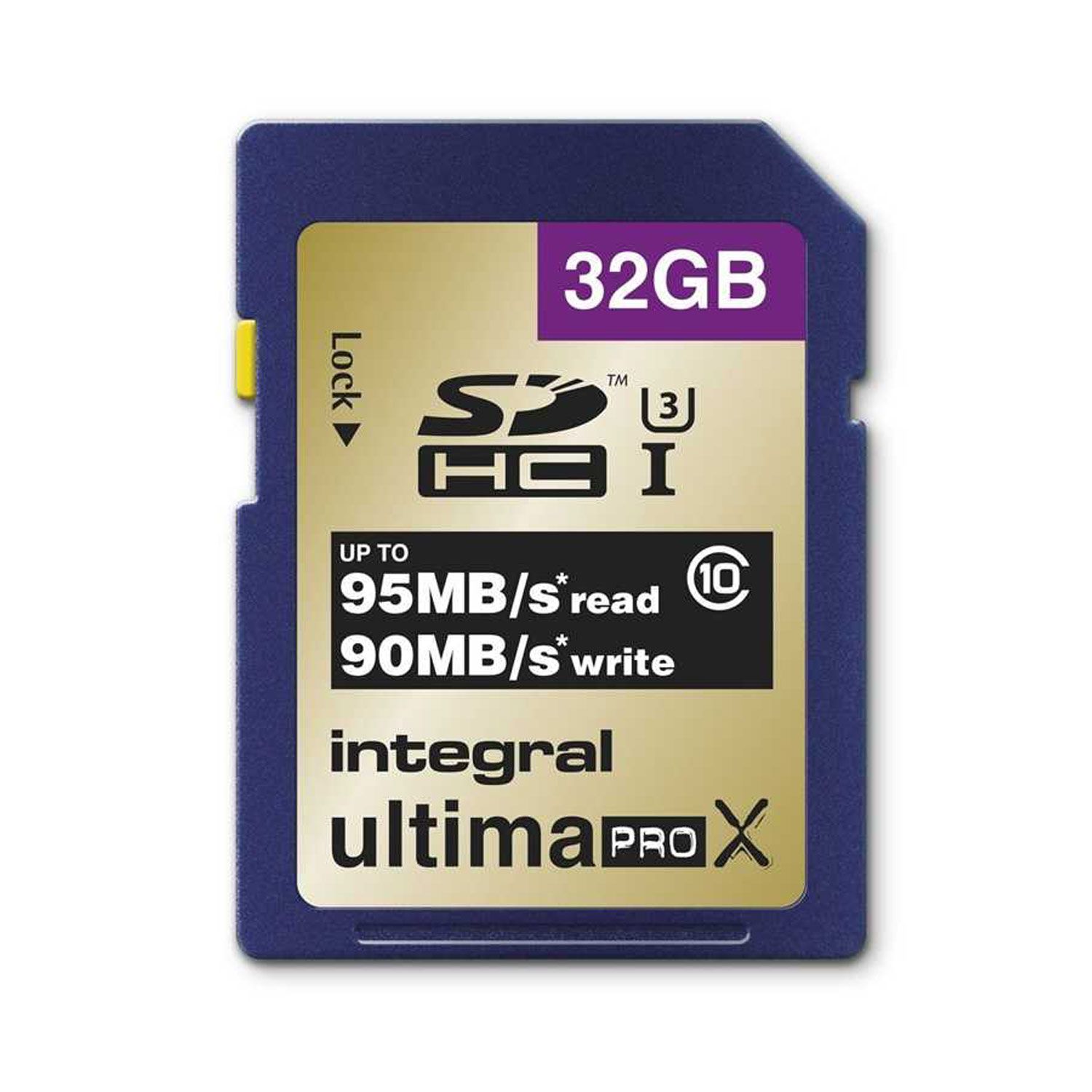Integral 32GB UltimaProX SD Card (SDHC) UHS-I U3 - 95MB/s