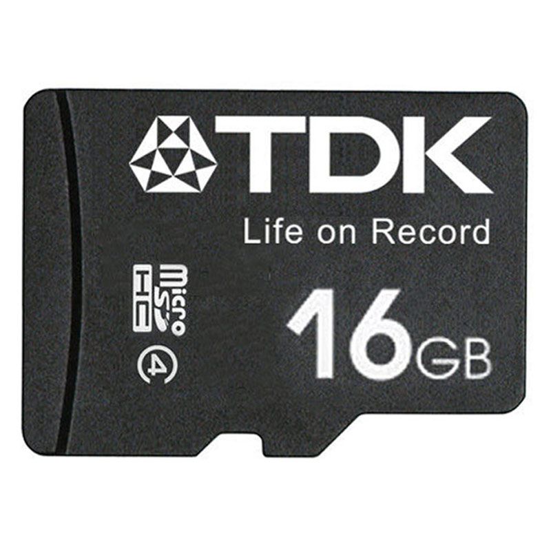 TDK 16GB Micro SD Card (SDHC) - 30MB/s