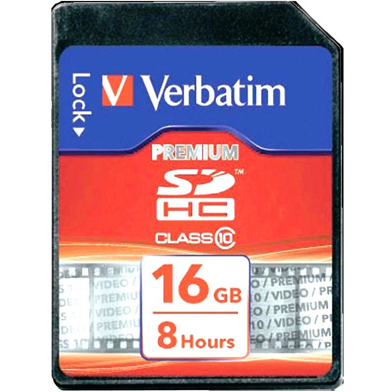 Verbatim 16GB Premium SD Card (SDHC) - 10MB/s