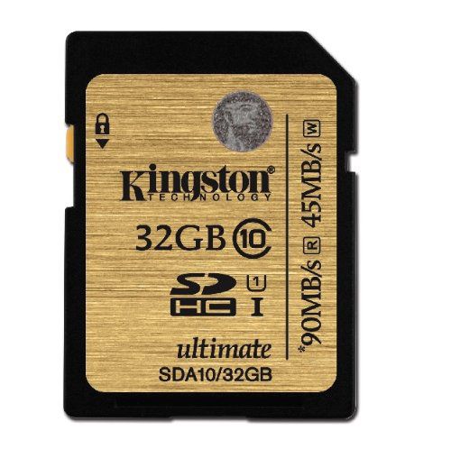 Kingston 32GB Ultimate SD Card (SDHC) - 90MB/s