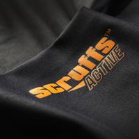 base layer manches longues Scruffs Active Range technologie de T-shirt avec Heat de Lock thermique noir