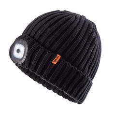Scruffs Warm Winter Peaked Beanie Thermal Insulated Outdoor Grey Workwear Hat 
