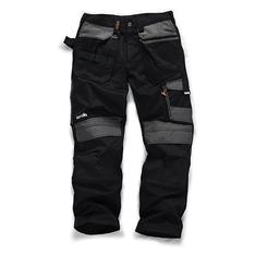3D Trade Work Trousers Black
