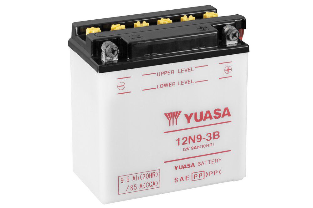 12N9-3B - Conventional 12 Volt - Motorcycle & Power Sport - Batteries