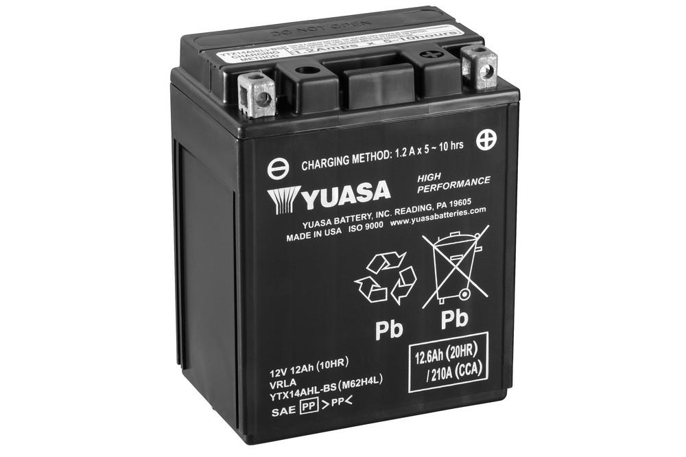 Batería peugeot satelis 125 k15 compres año 08 Yuasa ytx14ahl-bs AGM cerrado 