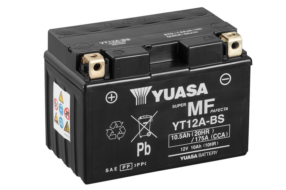 YT12A-BS - Sans entretien - Motos et sports motorisés - Batteries