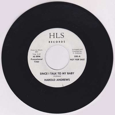 Image for Since I Talk To My Baby/ Same: Instrumental
