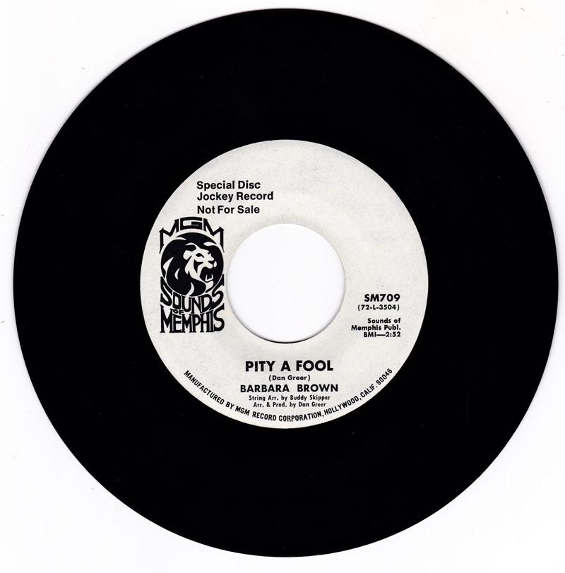 Pity A Fool/ If It's Good To You
