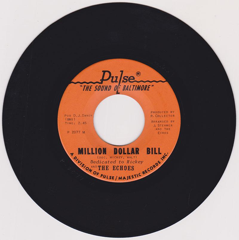 Million Dollar Bill/ My Baby's Got Soul
