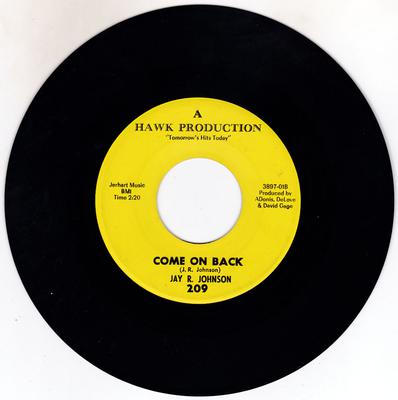 Image for Come On Back/ I'll Always Be Your Lovin' Man