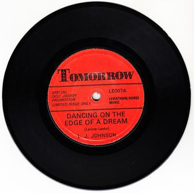 Image for Dancing On The Edge Of A Dream/ Same: Instrumental