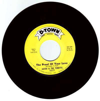 The Proof Of Your Love/ Steady Boy