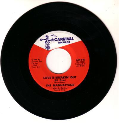 Love Is Breakin' Out (all Over)/ I Don't Wanna Go