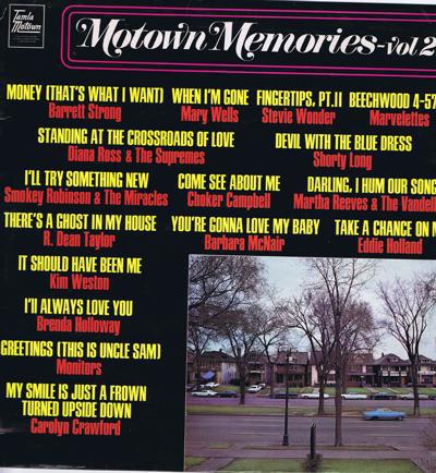 Motown Memroies Vol.2/ Original 1967 Uk Mono