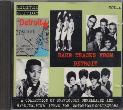 Rare Tracks From Detroit Vol.4/ 20 Rare Dance Tracks: