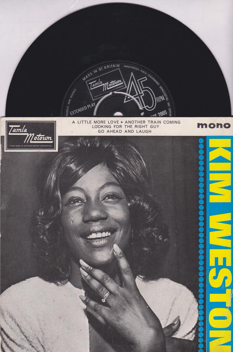 Kim Weston/ 1965 4 Track Ep With Cover