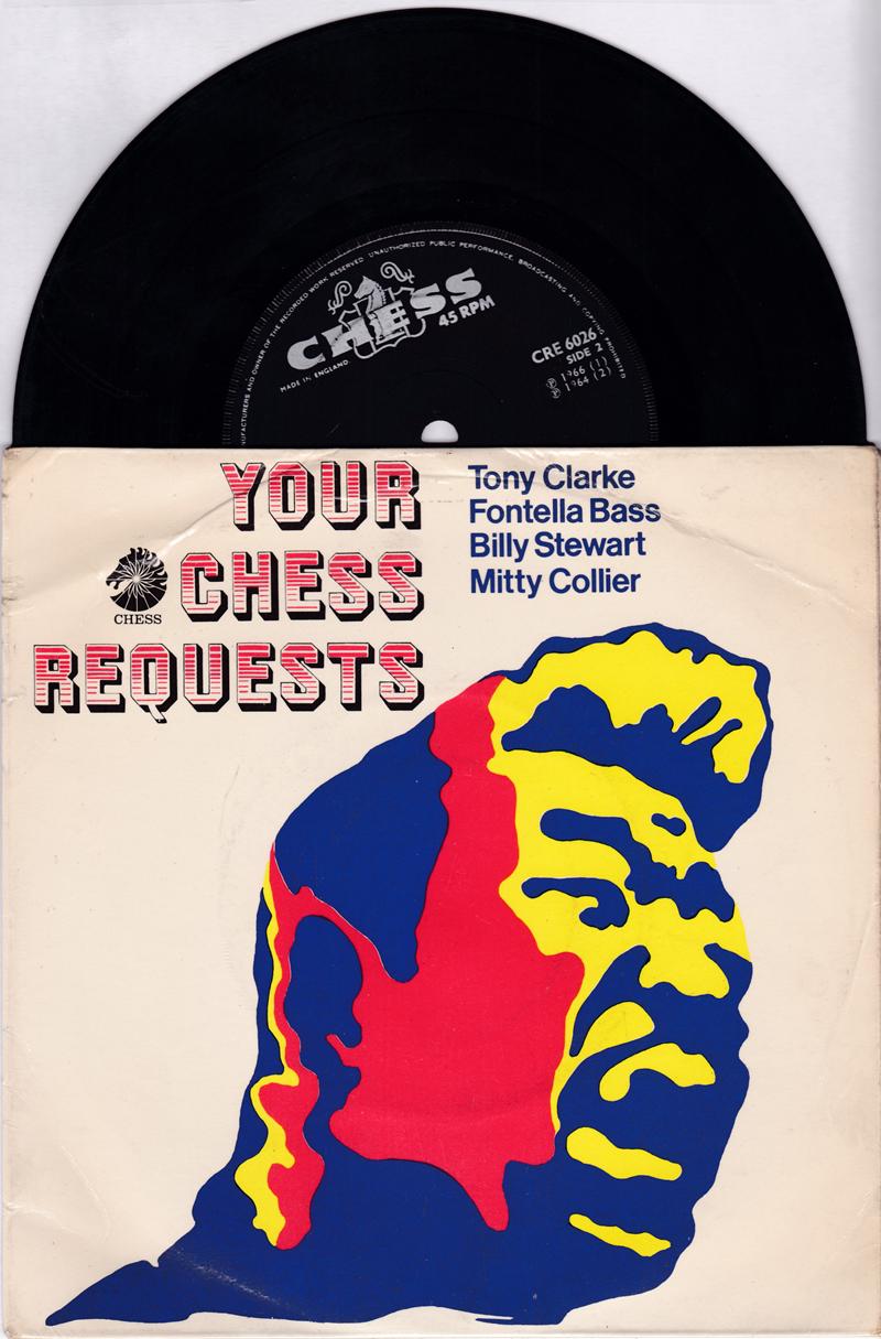 Your Chess Requests/ 1968 4 Track Ep With Cover