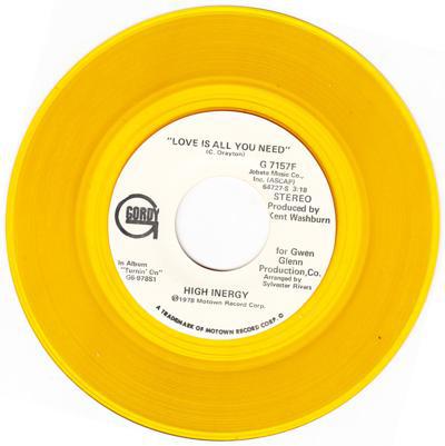 Love Is All You Need   Yellow Vinyl/ Same: Mono