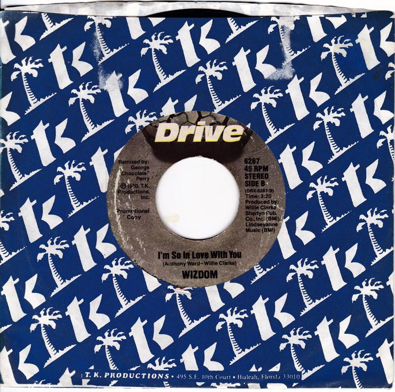 Wizdom - I'm So In Love With You / Love Was Really Meat For You - Drive 6287 DJ