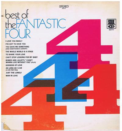 The Fantastic Four/ 1968 Usa Stereo Press.