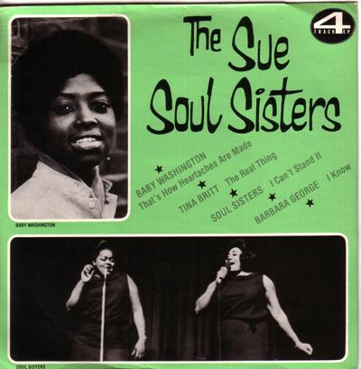 The Sue Soul Sisters:/ Uk 4 Track Ep With Cover