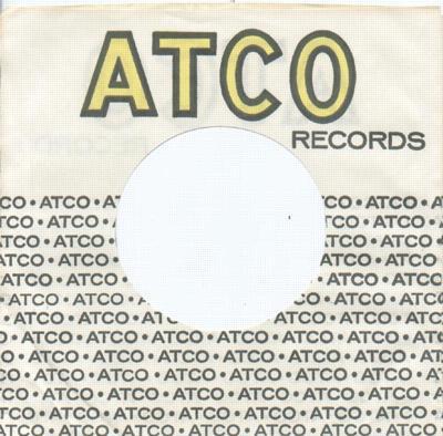 Atco Sleeve From 1962 To 1969/ Sleeve For Atco 45s