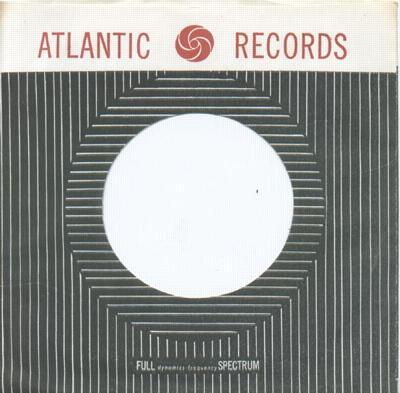 Atlantic Company Sleeve 1963 - 67/ Usa Original Company 45 Sleeve