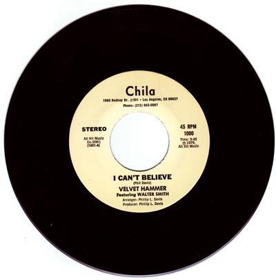 I Can't Believe/ Same: Instrumental
