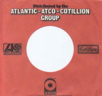 Original Company Sleeve 1969 - 74/ Atlantic Subsiduaries