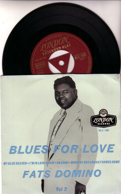 Blue For Love  :/ 1957 4 Track Ep With Cover