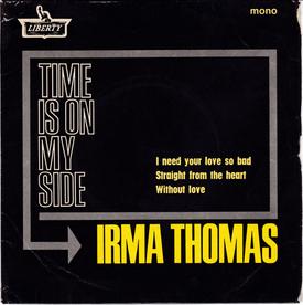 Irma Thomas - Time Is On My Side - UK Liberty EP PS
