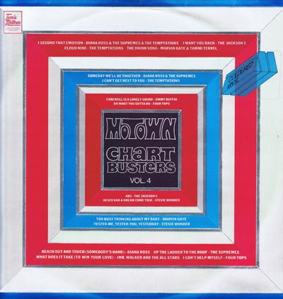 Motown Chartbuster Vol. 4/ 16 Track 1970 Uk Stereo Copy