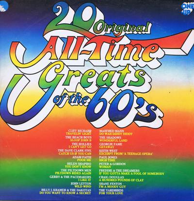 20 Original All Time Greats Of The 60's/ 20 Tracks.