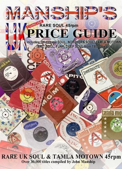 Manships Uk Soul 45  Price Guide/ 300 Pages Of Values & Scans