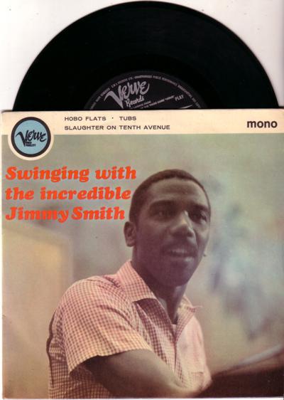 Swinging With The Incredible Jimmy Smith/ 1965 3 Track Ep With Cover