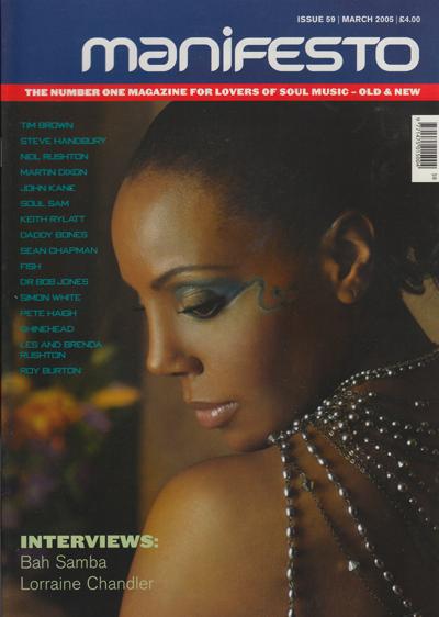 Manifesto Soul Magazine # 59/ Lorraine Chandler Interview