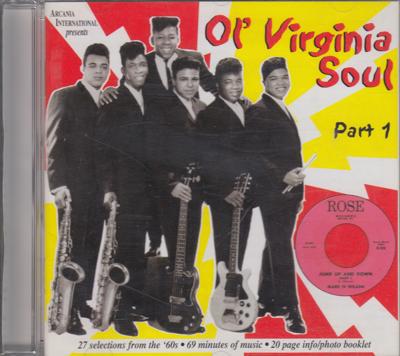 Ol' Virginia Soul       Part 2/ Ltd. Edition Of 27 Rare Soul