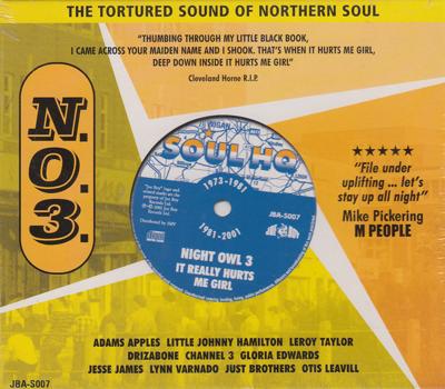 Image for Night Owl 3 : It Really Hurts Me Girl/ 25 Northern Soul Tracks