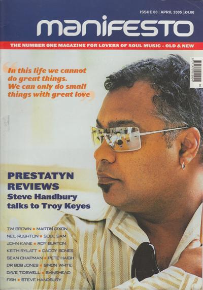 Manifesto Issue 60 April 2005/ Prestatyn Weekender Reviews