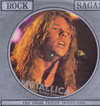 Chris Tetley Interviews/ Metalica 1987 Pic Disc