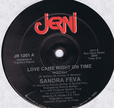 Love Came Right On Time/ Same: Instrumental