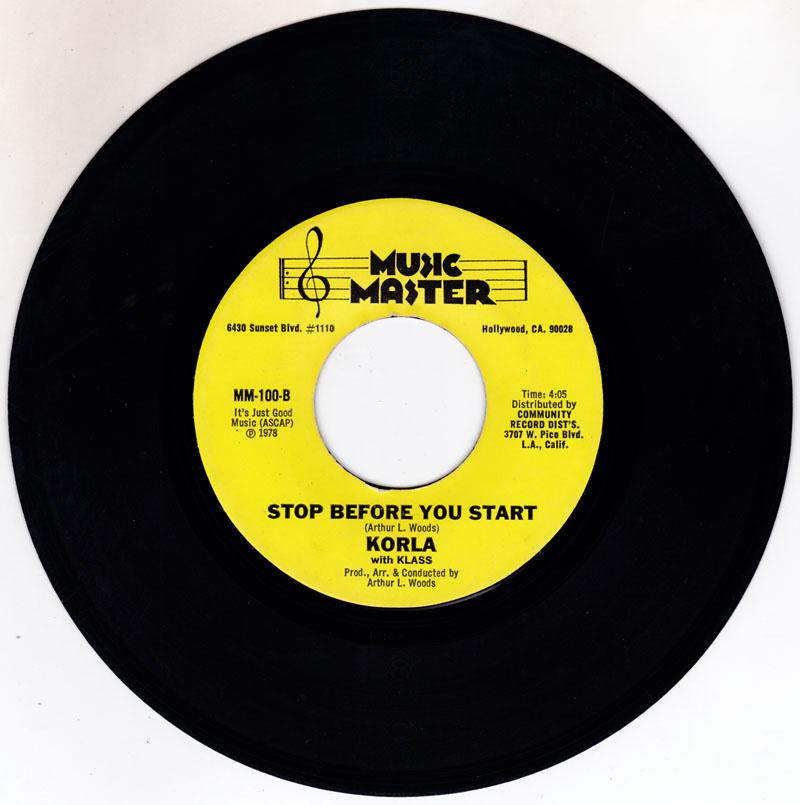 Stop Before You Start/ No Other Woman