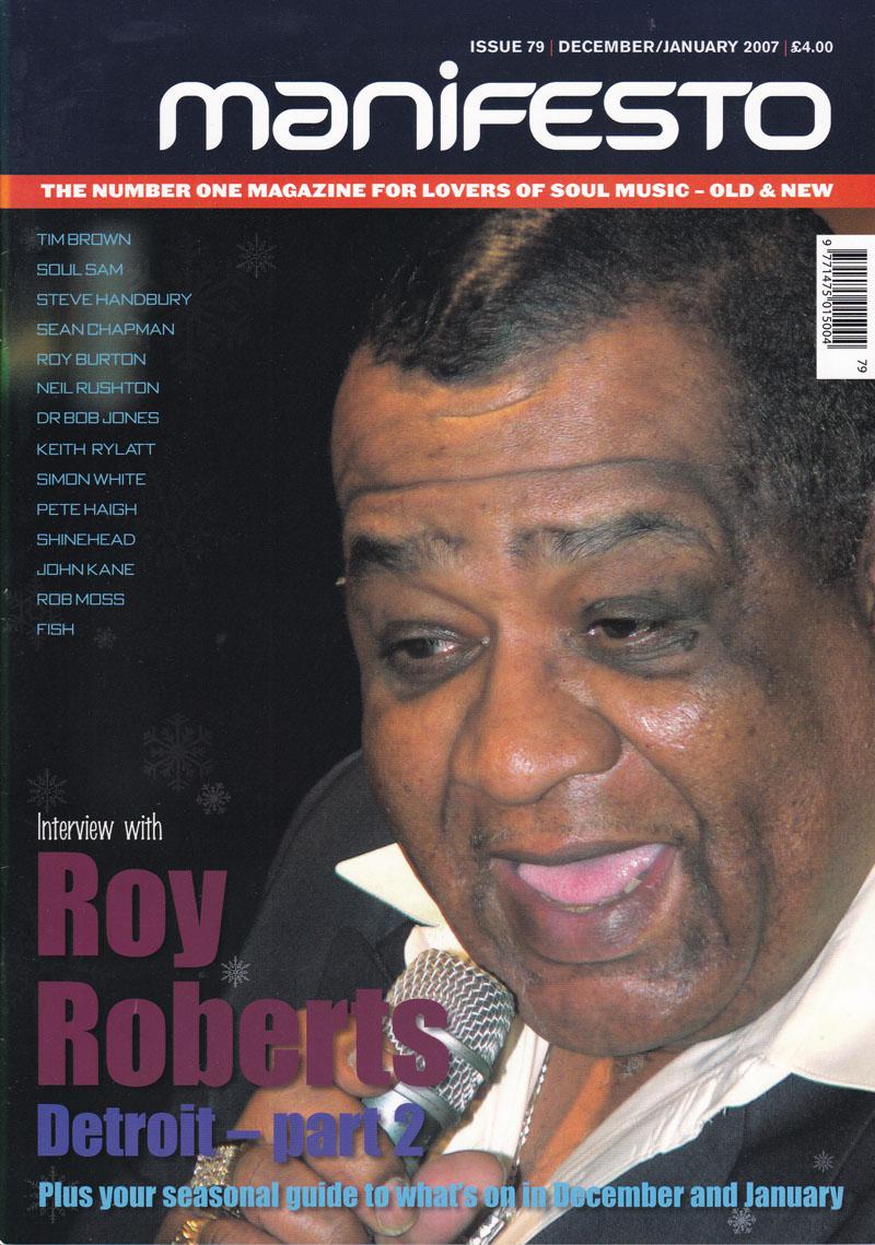 Manifesto Issue 79/ Roy Roberts Interview  & More