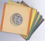 Image for 100 X Card Sleeves With Polythene Inners/ 60s Brown Card Sleeves