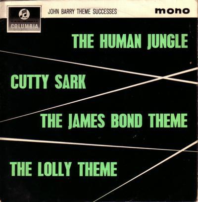 John Barry Theme Successes/ 1963 Uk 4 Track Ep With Cover