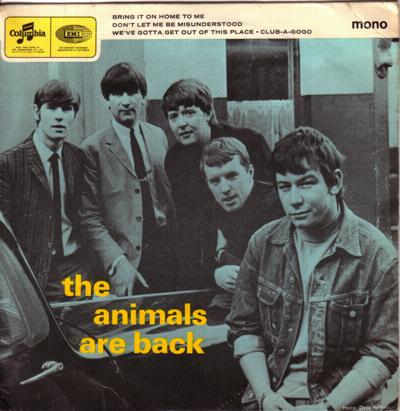 Animals Are Back/ Original 1965 Ep With Cover
